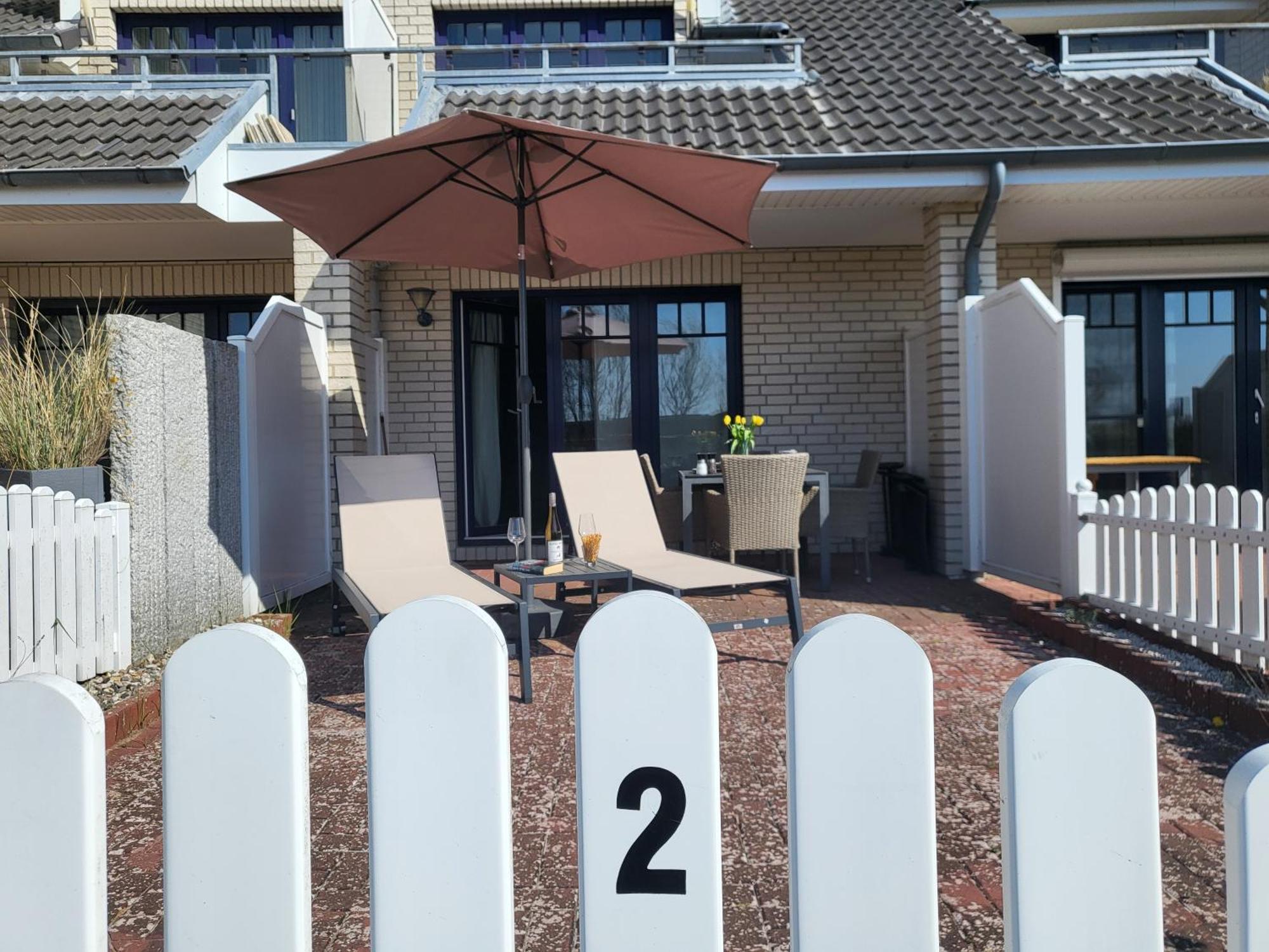 Ferienwohnung Deichglueck - Direkt Am Boehler Sandstrand سانكت بيتر اوردنغ المظهر الخارجي الصورة